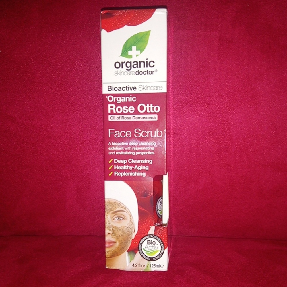 🆕 Orgánic skincare doctor rose otto Face scrub
